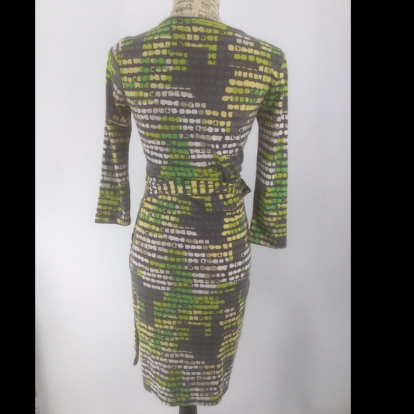 GAP XS Wrap Around Dress With 3/4 sleeves - Picture 2 of 8